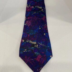 Vintage Men's Tie 100% Silk